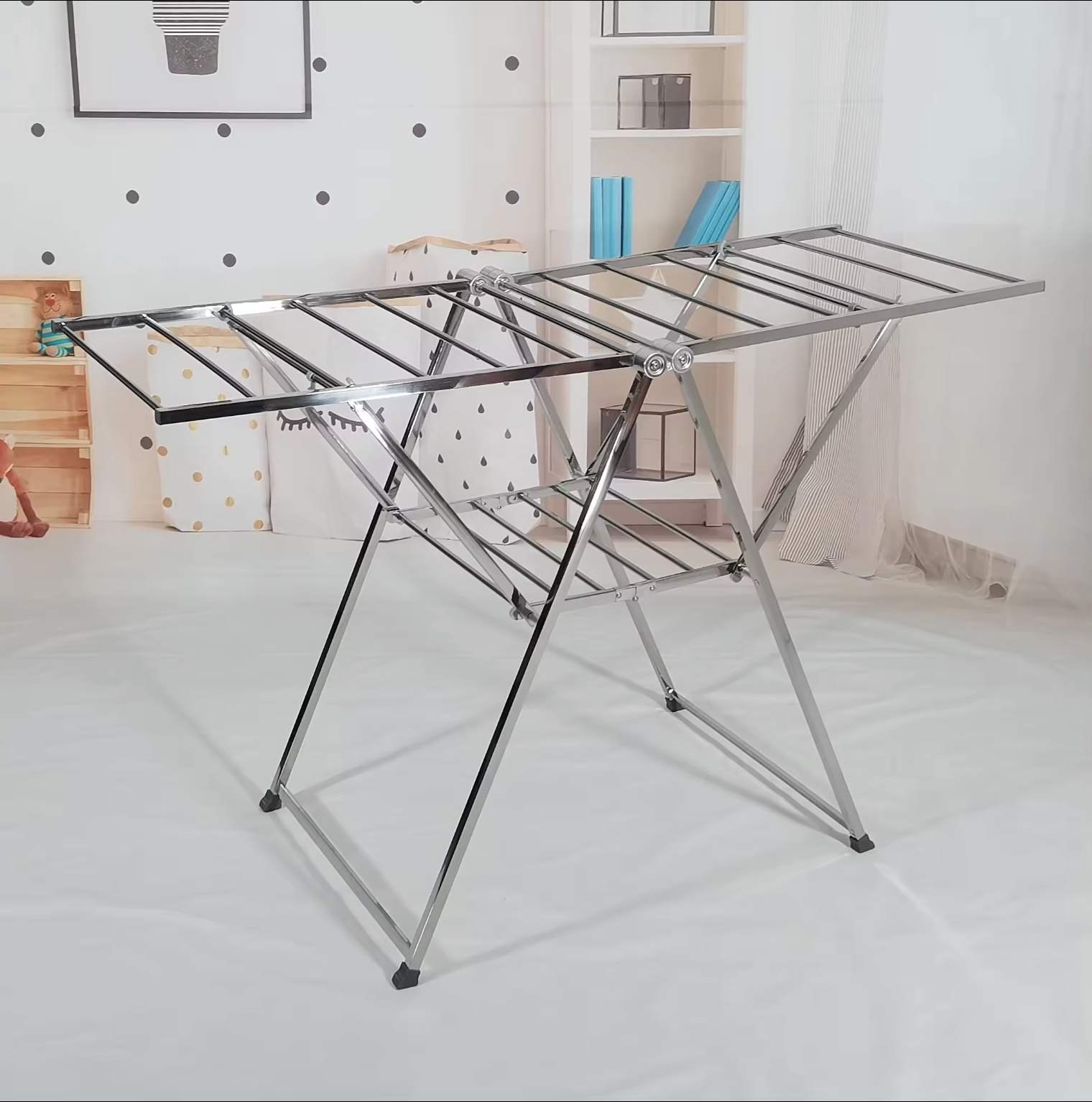 Giàn Phơi Quần Áo Để Đất (Hàn Quốc) - Ảnh 2