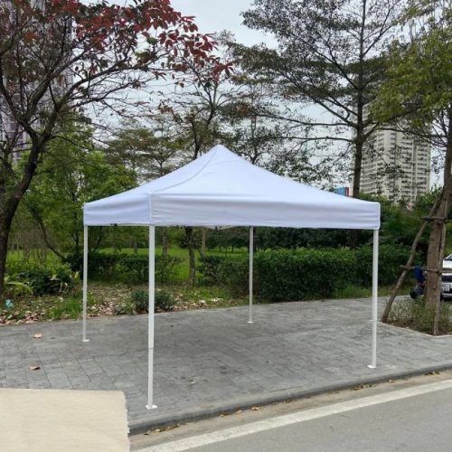 Nhà bạt lắp ghép 3x3m màu trắng